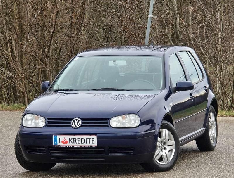 Blau Gebraucht 2005 VW Golf IV Comfortline Limousine | € 7.401 - Bild 1/4