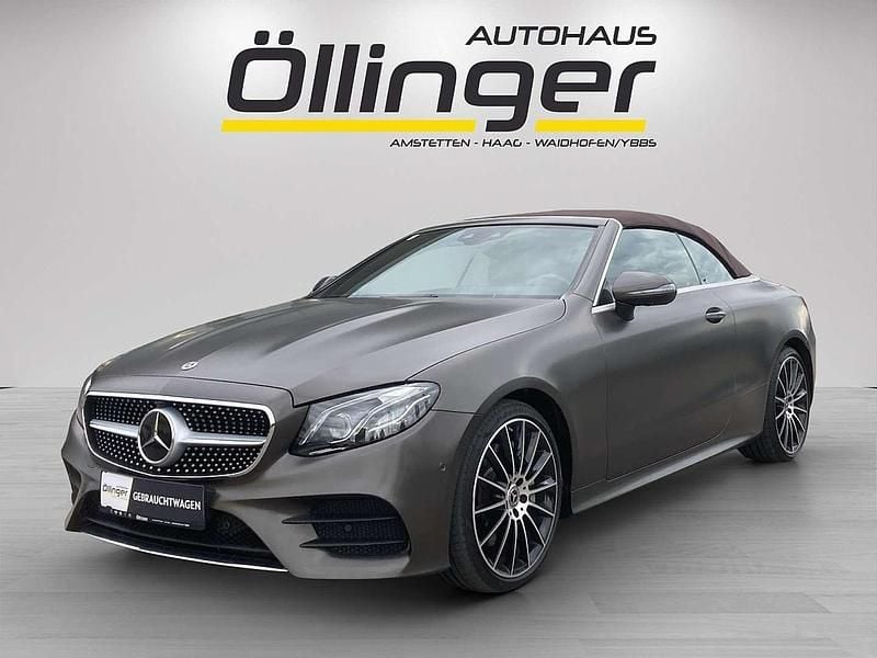Silber Gebraucht 2018 Mercedes E300 AMG Cabrio | € 42.890 (Fairer Preis) - Bild 1/4