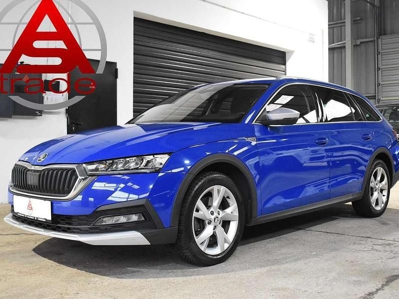 Blau Gebraucht 2022 Skoda Octavia Scout 4x4 Kombi | € 21.800 (Superpreis) - Bild 1/4