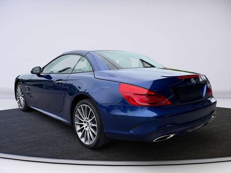 Gebraucht Mercedes SL500 455 PS (334 kW) 2017 Blau Cabrio