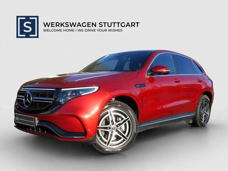 Rot Gebraucht 2021 Mercedes EQC400 AMG SUV | € 43.980 (Etwas zu teuer) - Bild 1/3