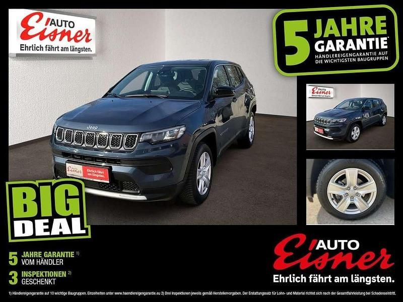 Gebraucht Jeep Compass 131 PS (96 kW) 2025 Blau SUV