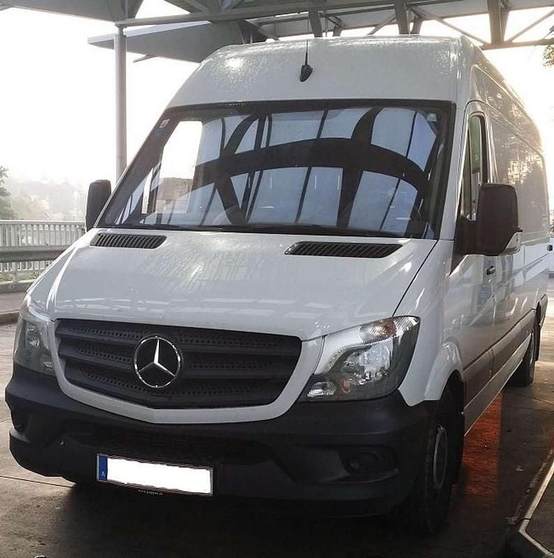 Gebraucht Mercedes Sprinter 163 PS (119 kW) 2015 Weiß Van