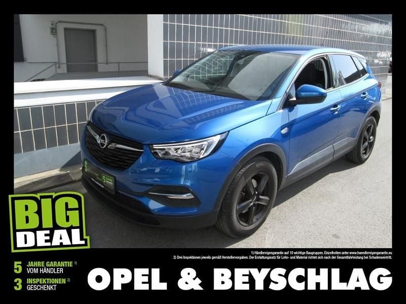 Blau Gebraucht 2021 Opel Grandland X Edition SUV | € 16.360 (Superpreis) - Bild 1/4