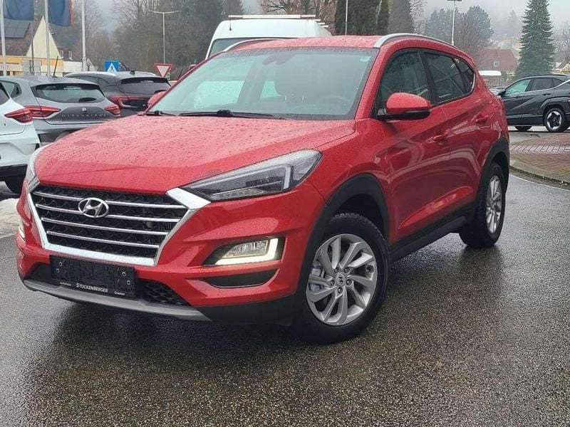 Gebraucht Hyundai Tucson 136 PS (100 kW) 2019 Rot SUV