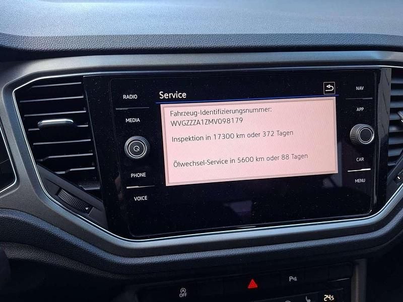 Gebraucht VW T-Roc Design 150 PS (110 kW) 2021 Silber  metallic SUV