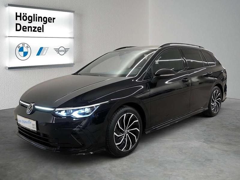 Gebraucht VW Golf VIII R-line 131 PS (96 kW) 2021 Schwarz Kombi