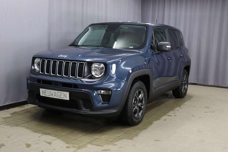Blau blue shade metallic Gebraucht 2022 Jeep Renegade Longitude SUV | € 26.981 (Teuer) - Bild 1/4