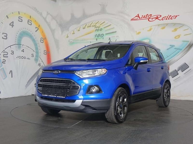 Gebraucht Ford Ecosport Titanium 125 PS (91 kW) 2017 Blau SUV