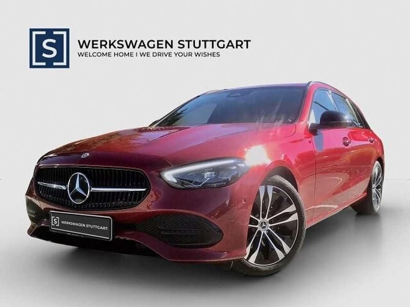 Rot Gebraucht 2022 Mercedes C220 Avantgarde Kombi | € 39.344 (Etwas zu teuer) - Bild 1/4