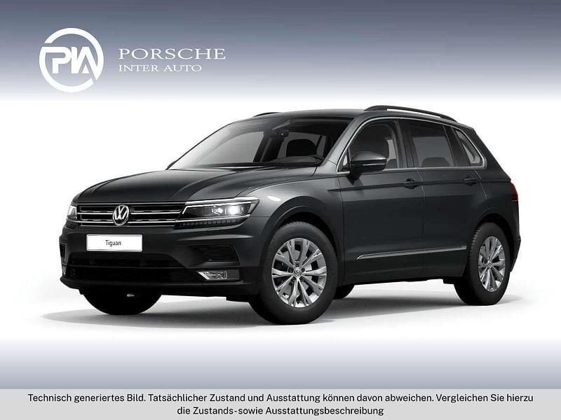 Dunkelgrau metallic Gebraucht 2020 VW Tiguan Comfortline SUV | € 20.990 (Superpreis) - Bild 1/4