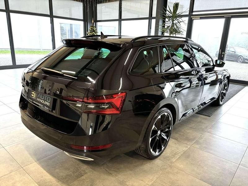 Gebraucht Skoda Superb SportLine 150 PS (110 kW) 2022 Schwarz Kombi