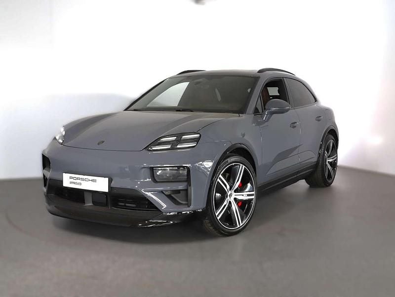 Dunkelgrau normal Neu 2025 Porsche Macan Turbo SUV | € 129.900 (Teuer) - Bild 1/4