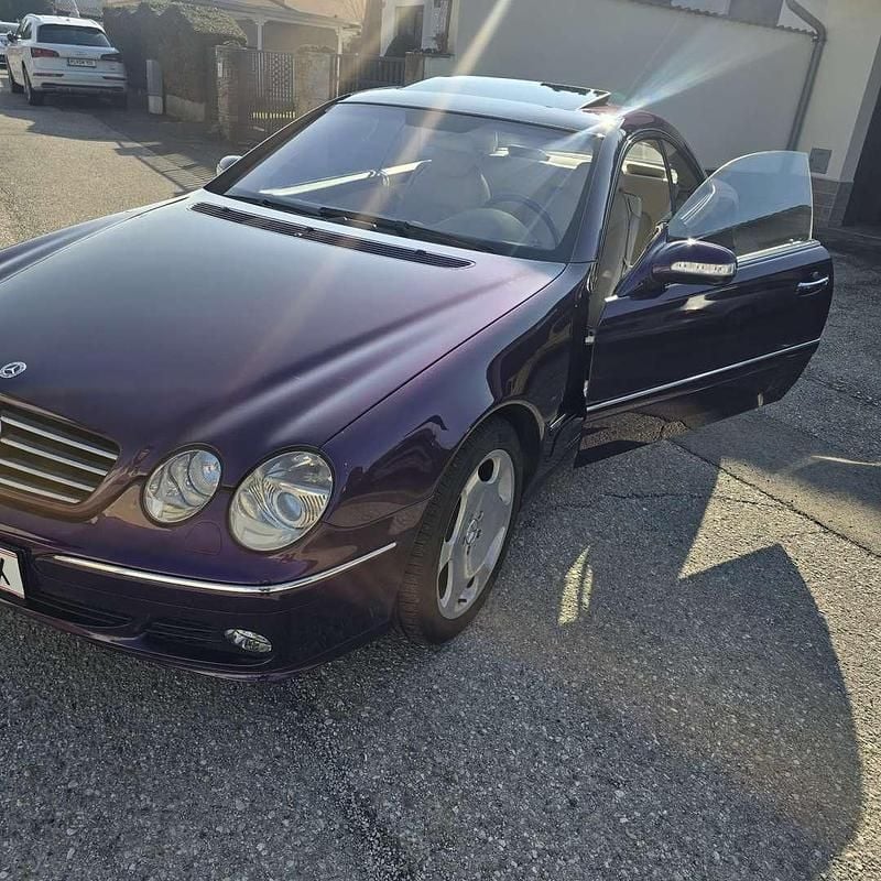 Gebraucht Mercedes CL500 306 PS (225 kW) 2002 Violett Coupé