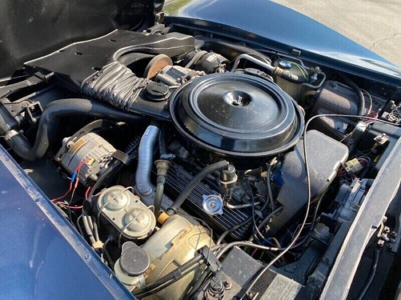 Gebraucht Chevrolet Corvette 224 PS (164 kW) 1979 Dunkelblau Cabrio