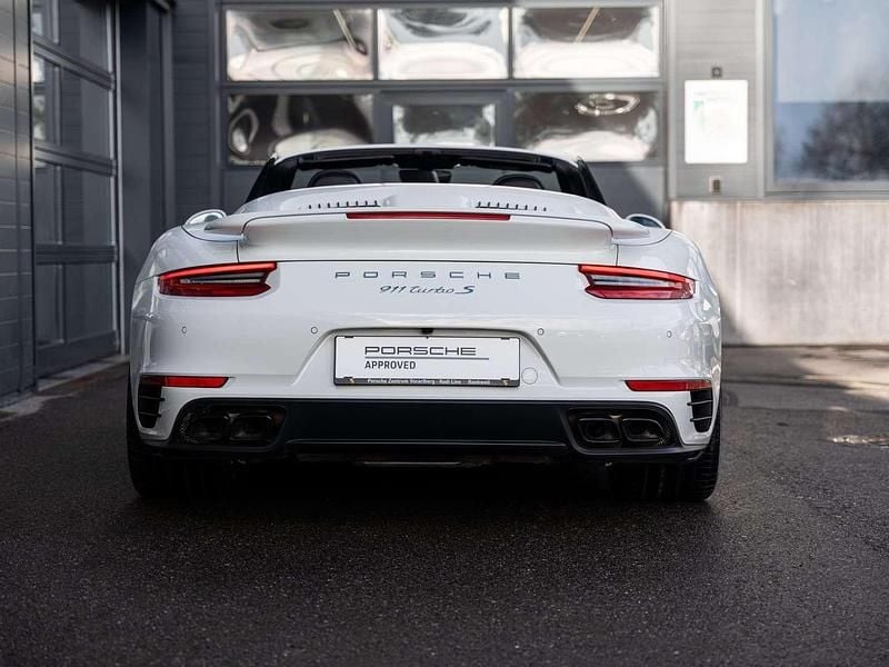 Gebraucht Porsche 911 Turbo S Cabriolet 581 PS (427 kW) 2018 Weiß Cabrio