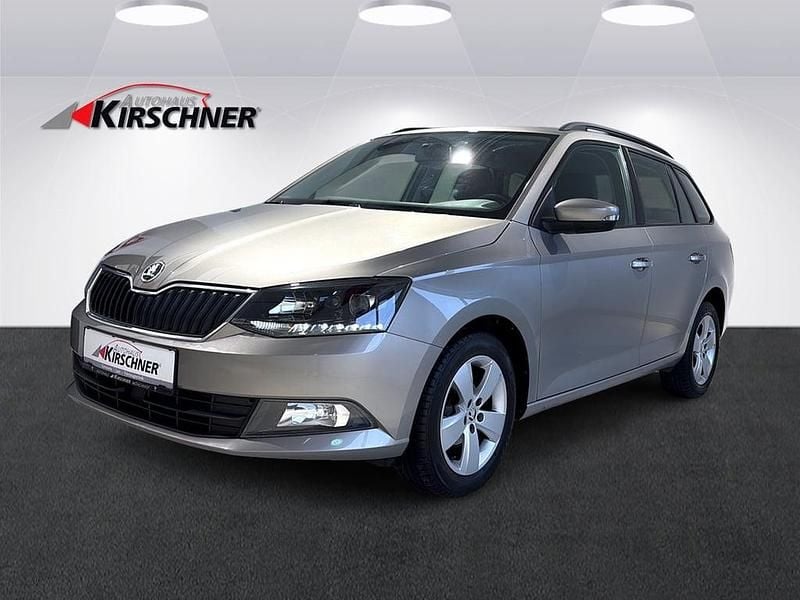 Hellbraun metallic Gebraucht 2015 Skoda Fabia Ambition Kombi | € 8.990 (Fairer Preis) - Bild 1/4