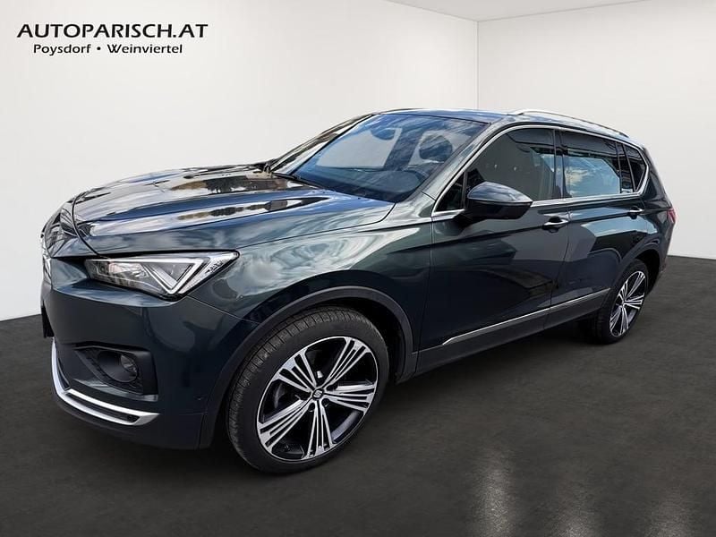 Dunkelgrün metallic Gebraucht 2019 Seat Tarraco 4Drive SUV | € 27.980 (Fairer Preis) - Bild 1/4