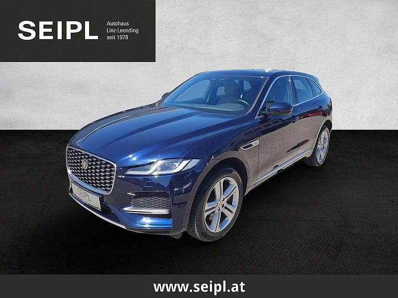 Blau Gebraucht 2022 Jaguar F-Pace SE SUV | € 47.850 (Etwas zu teuer) - Bild 1/4