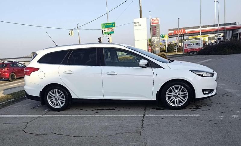 Gebraucht Ford Focus Titanium 150 PS (110 kW) 2018 Weiß Kombi