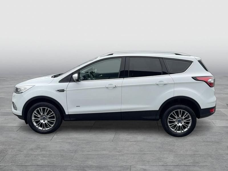 Gebraucht Ford Kuga Titanium 150 PS (110 kW) 2018 Weiss  normal SUV