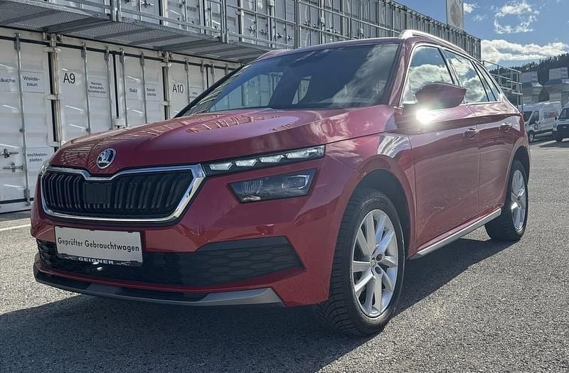 Gebraucht Skoda Kamiq Style 115 PS (84 kW) 2019 Mittelrot  metallic SUV
