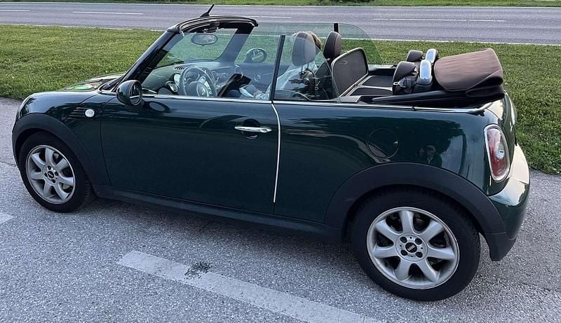 Gebraucht Mini Cooper Cabriolet 120 PS (88 kW) 2009 Grün Cabrio