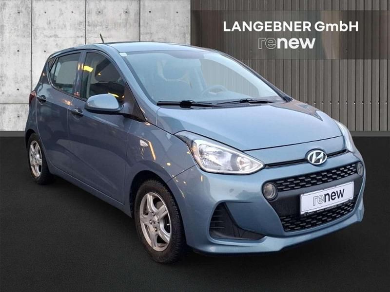 Gebraucht Hyundai i10 66 PS (48 kW) 2017 Blau Kleinwagen