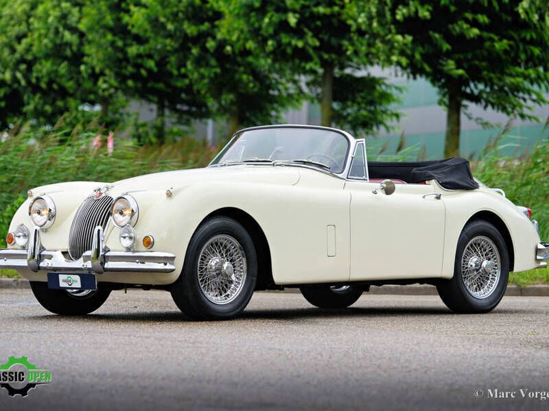 Weiß Gebraucht 1959 Jaguar XK Cabrio | € 124.500 - Bild 1/4