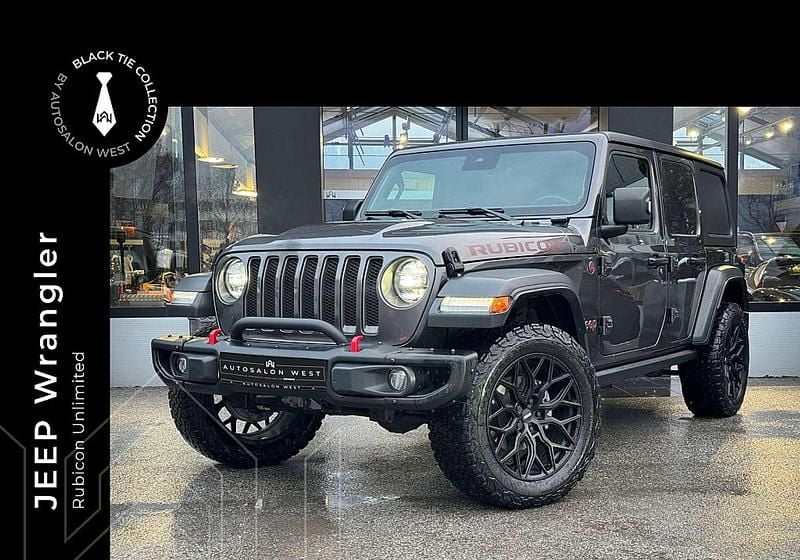 Gebraucht Jeep Wrangler Unlimited Rubicon 272 PS (200 kW) 2020 Grau SUV