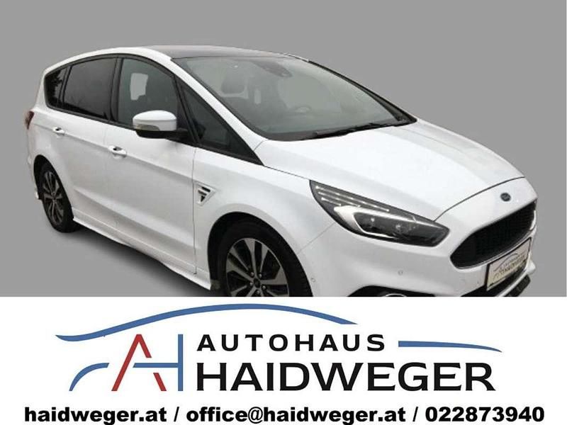 Weiß Gebraucht 2019 Ford S-MAX ST-Line Van / Kleinbus | € 21.990 (Fairer Preis) - Bild 1/4