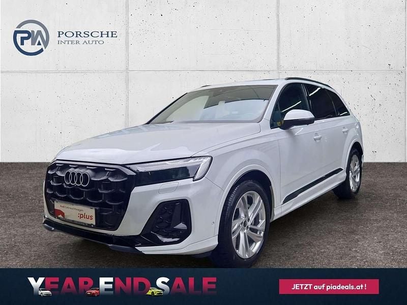 Weiß Gebraucht 2024 Audi Q7 S-Line SUV | € 84.980 - Bild 1/4