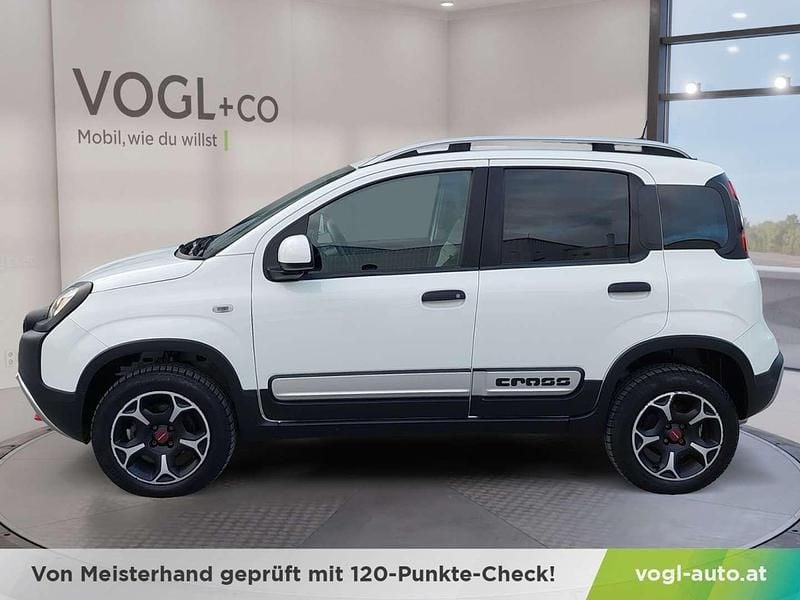 Gebraucht Fiat Panda Cross Cross 84 PS (61 kW) 2021 Weiß Kleinwagen