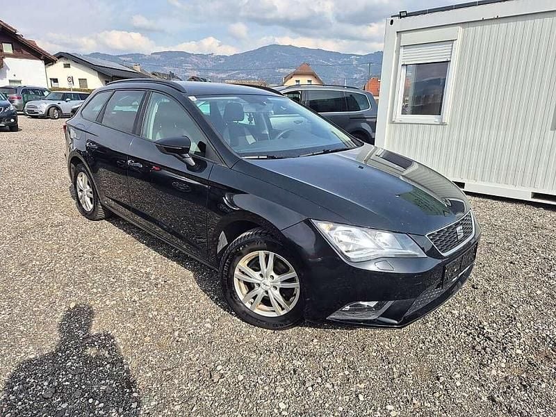 Gebraucht Seat Leon ST Reference 105 PS (77 kW) 2014 Schwarz Kombi