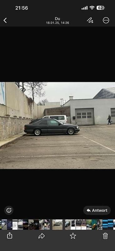 Gebraucht Mercedes E220 150 PS (110 kW) 1992 Schwarz Coupé