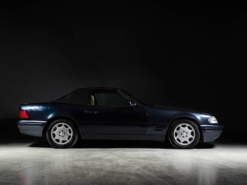 Gebraucht Mercedes SL320 231 PS (169 kW) 1997 Schwarz Cabrio
