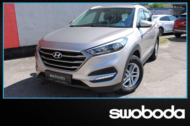 White sand beige Gebraucht 2018 Hyundai Tucson Comfort SUV | € 16.790 (Fairer Preis) - Bild 1/4