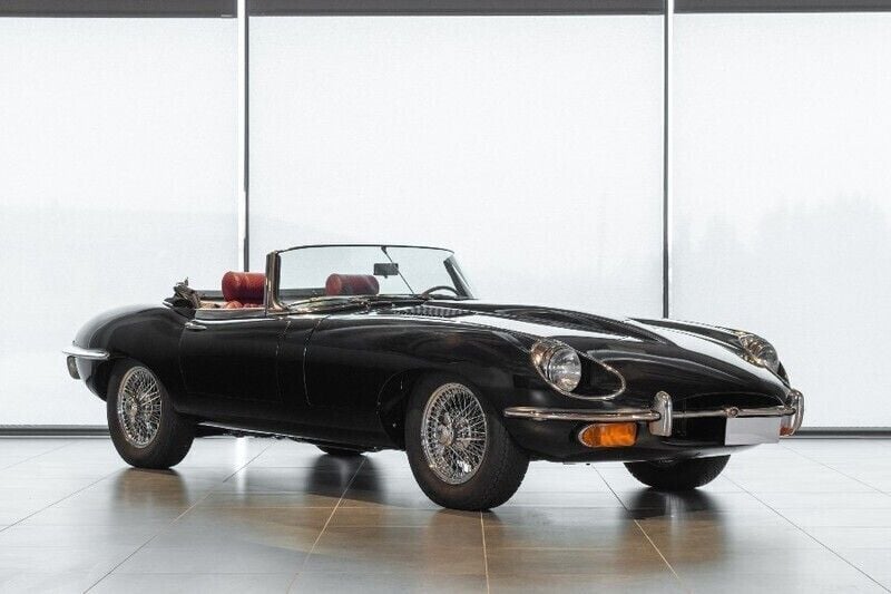 Gebraucht Jaguar E-Type 265 PS (194 kW) 1968 Schwarz Cabrio