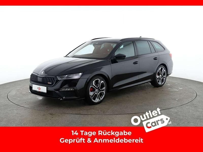 Schwarz Gebraucht 2021 Skoda Octavia RS Kombi | € 33.900 (Teuer) - Bild 1/4