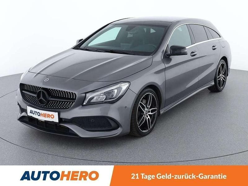 Grau Gebraucht 2018 Mercedes CLA220 Shooting Brake AMG line Kombi | € 23.890 (Fairer Preis) - Bild 1/3