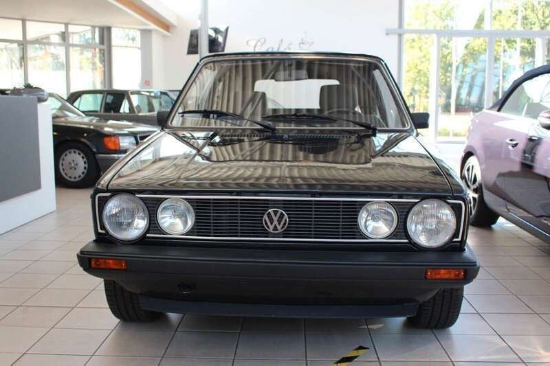 Schwarz Gebraucht 1985 VW Golf Cabriolet Cabrio | € 9.990 - Bild 1/4