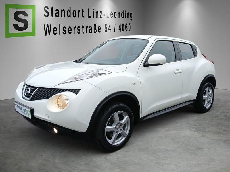 Weiß Gebraucht 2013 Nissan Juke Acenta SUV | € 6.990 (Superpreis) - Bild 1/4