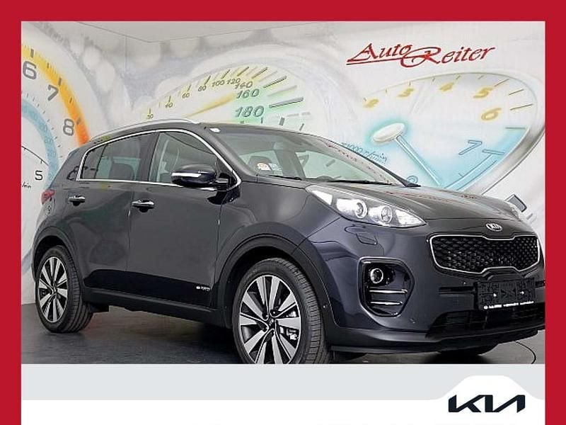 Schwarzmetallic Gebraucht 2017 Kia Sportage SUV | € 14.990 - Bild 1/4