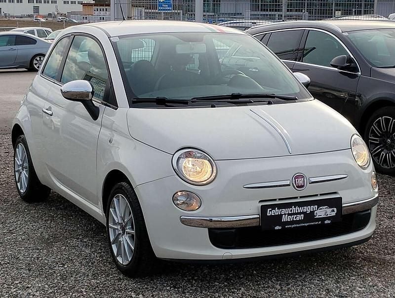 Gebraucht Fiat 500 Pop Star 69 PS (50 kW) 2012 Weiß Limousine