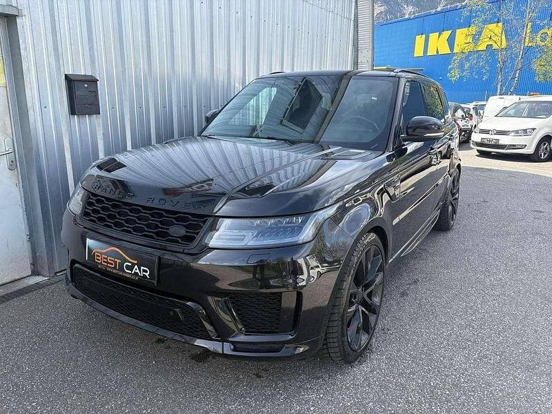 Schwarz Gebraucht 2019 Land Rover Range Rover Sport HSE SUV | € 32.990 (Superpreis) - Bild 1/4