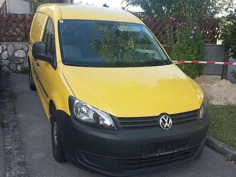 Gelb Gebraucht 2013 VW Caddy Maxi Van / Kleinbus | € 4.500 (Superpreis) - Bild 1/4