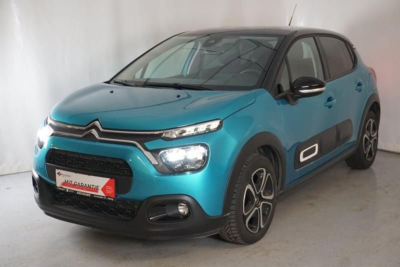 Gebraucht Citroën C3 PureTech 110 PS (80 kW) 2021 Dunkelblau  metallic Kleinwagen