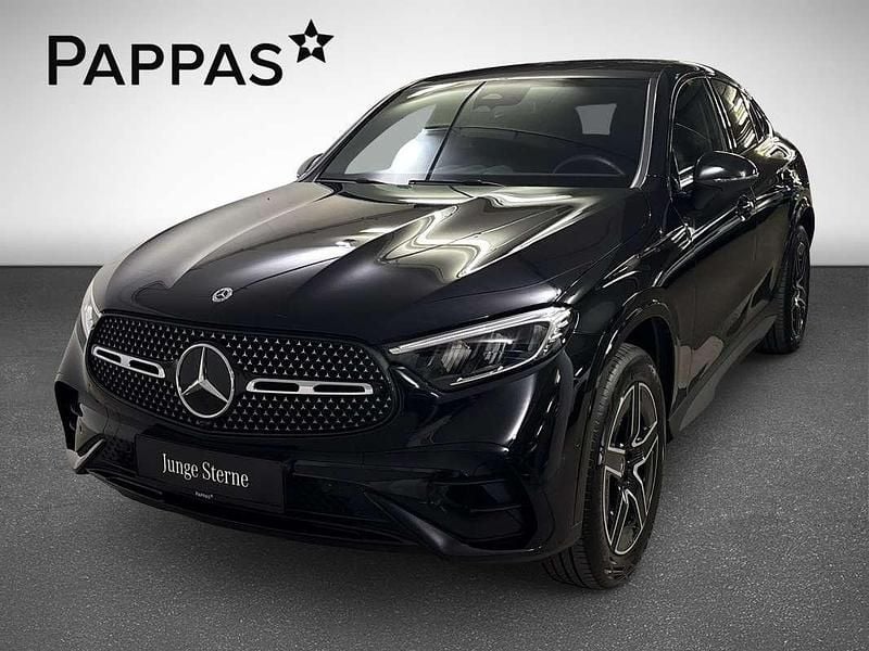 Gebraucht Mercedes GLC300e AMG line 204 PS (150 kW) 2024 Obsidianschwarz metallic Coupé