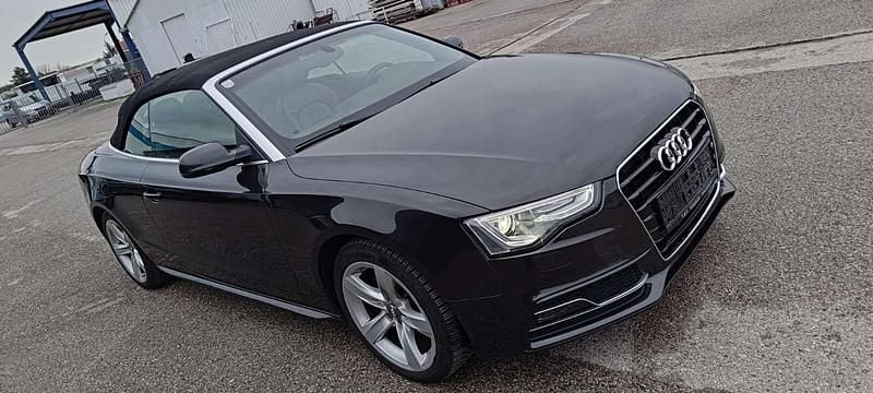 Schwarz Gebraucht 2012 Audi A5 Cabriolet S-Line Cabrio | € 9.900 (Superpreis) - Bild 1/4