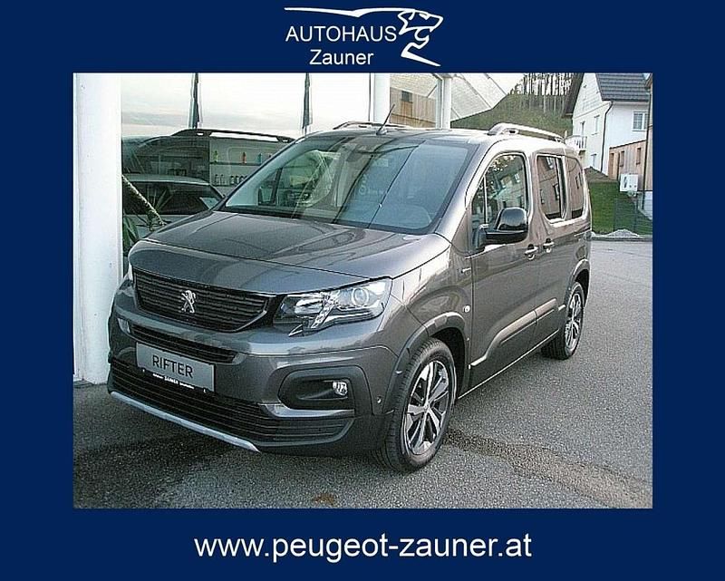 Grau Gebraucht 2021 Peugeot Rifter GT Van / Kleinbus | € 32.490 (Teuer) - Bild 1/4